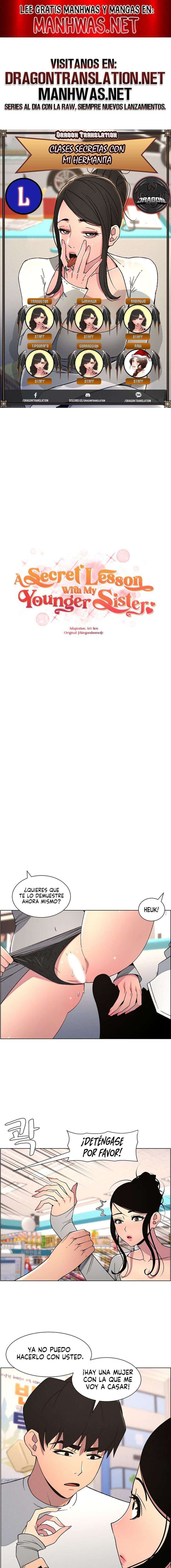 Clases Secretas con mi hermanita Capítulo 55 - Page 1