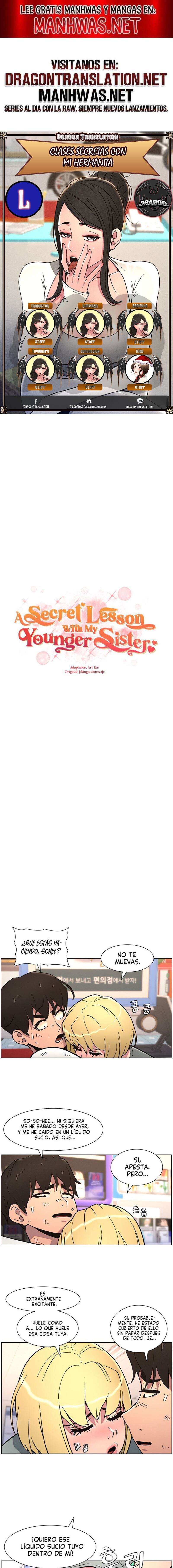 Clases Secretas con mi hermanita Capítulo 57 - Page 1