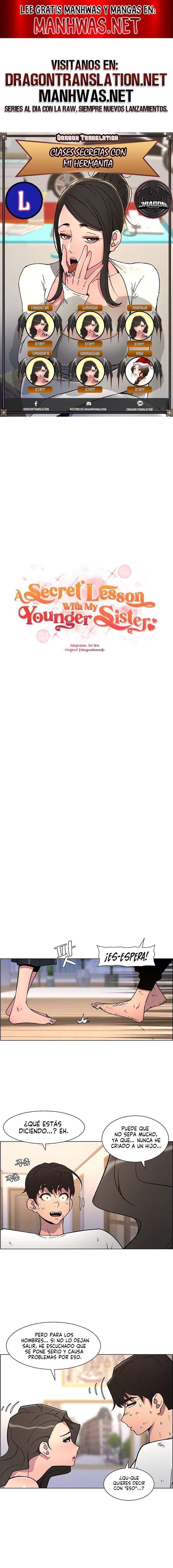 Clases Secretas con mi hermanita Capítulo 58 - Page 1