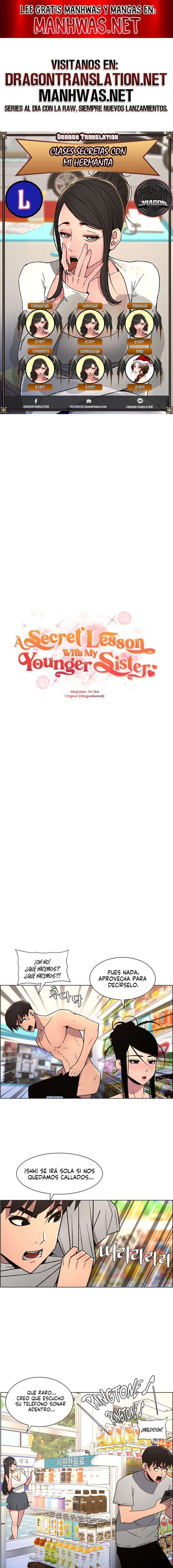 Clases Secretas con mi hermanita Capítulo 73 - Page 1