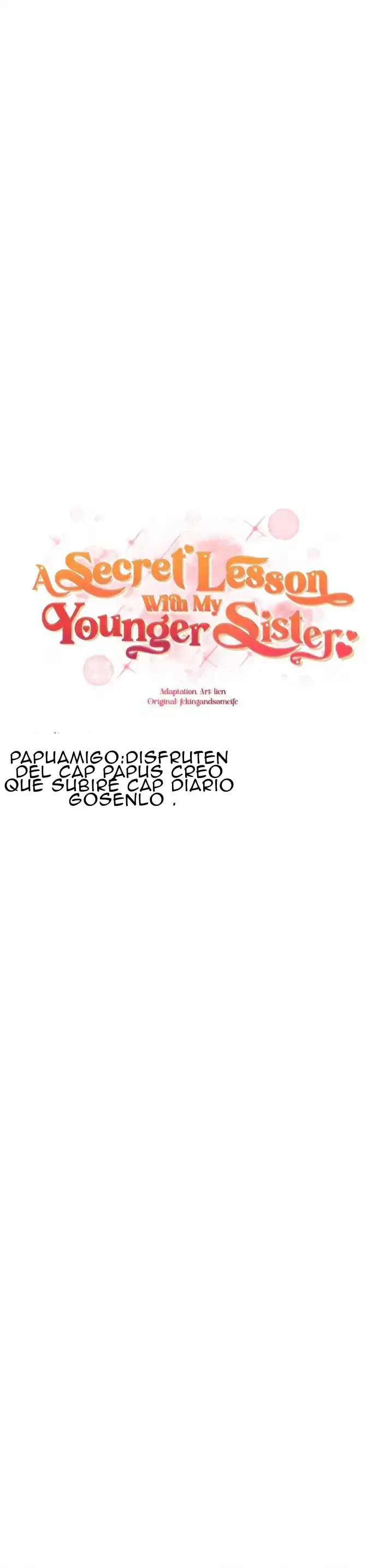 Clases Secretas con mi hermanita Capítulo 86 - Page 4