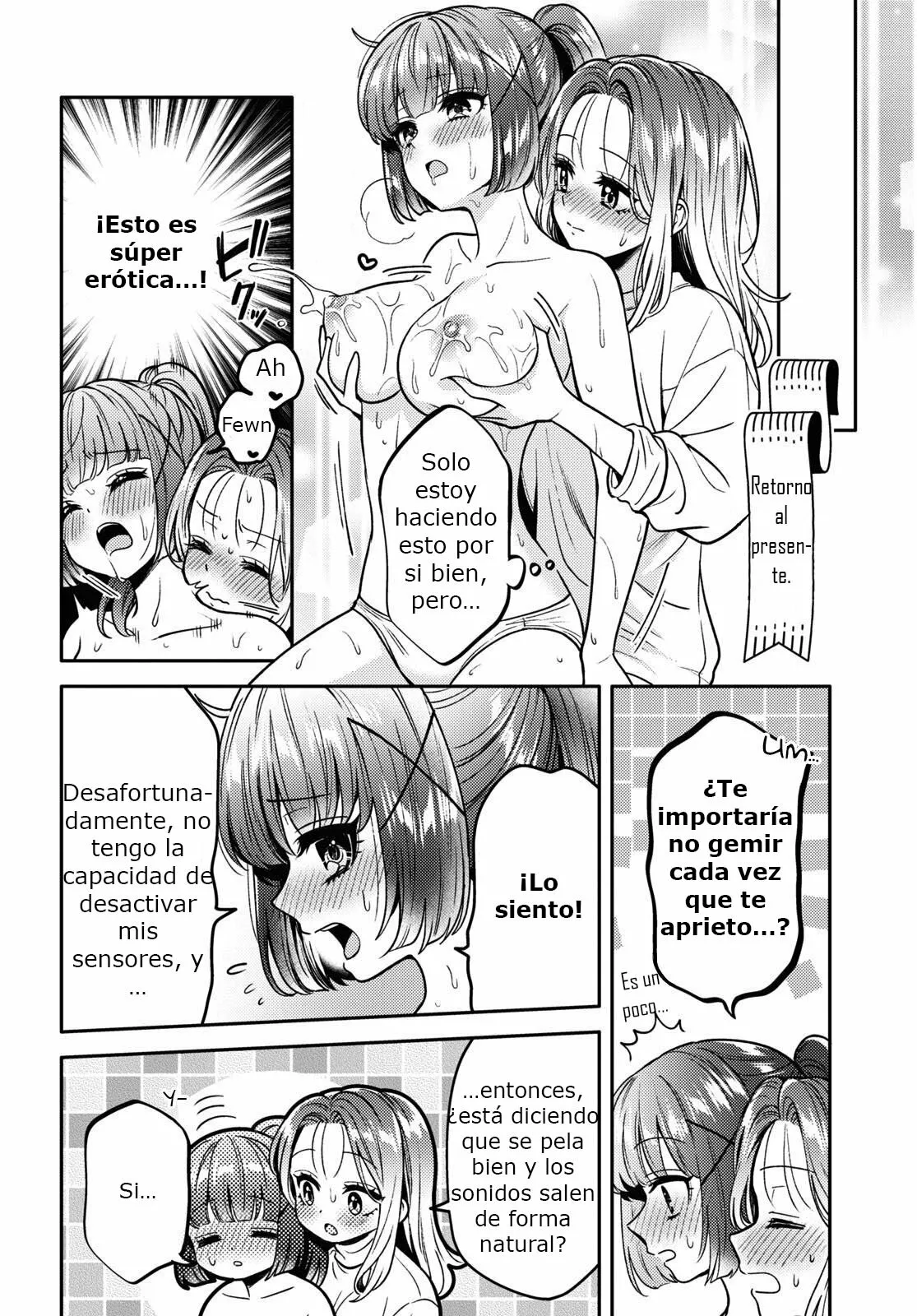 Android wa Keiken Ninzuu ni Hairimasu ka?? Capítulo 13 - Page 9