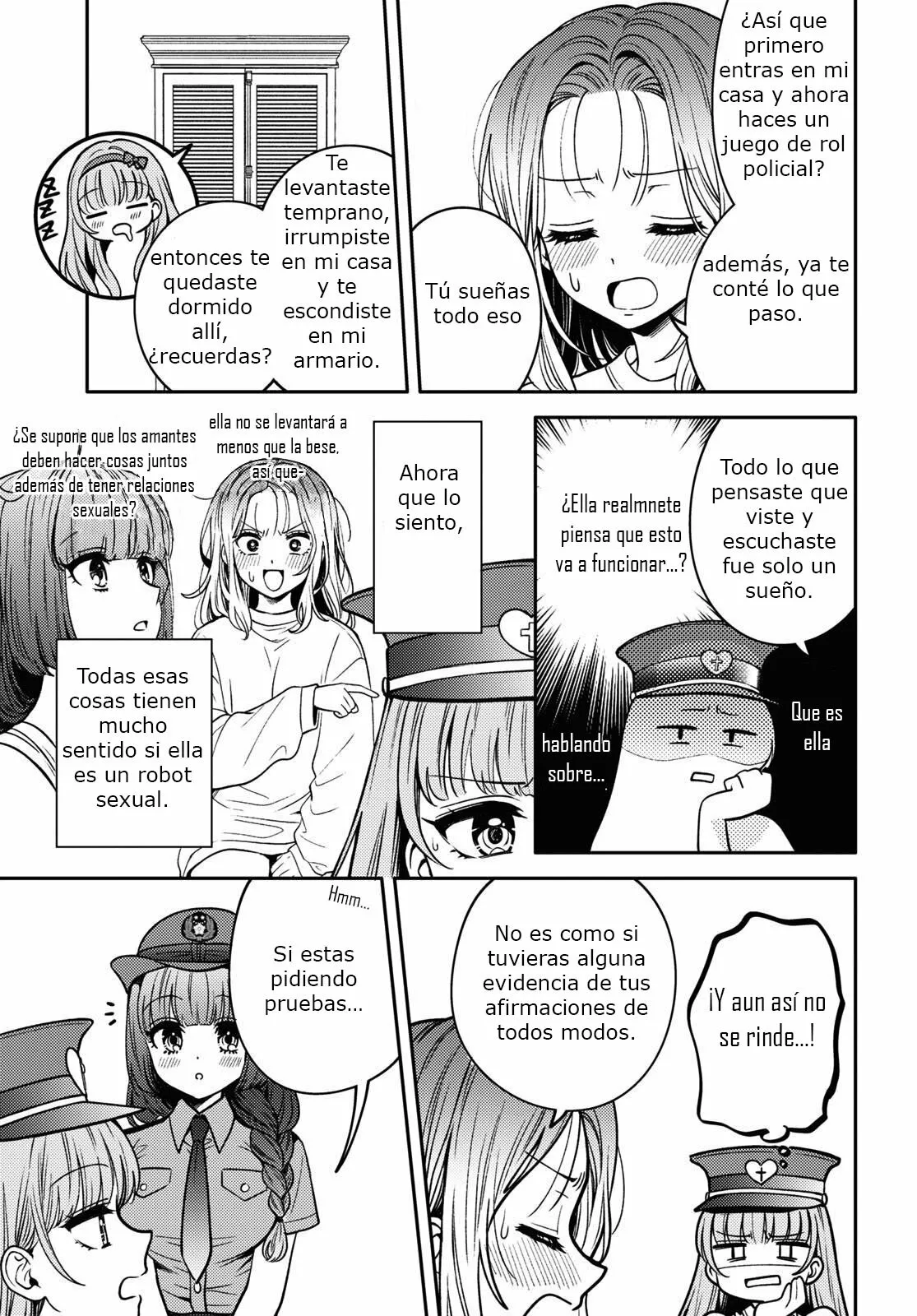 Android wa Keiken Ninzuu ni Hairimasu ka?? Capítulo 14 - Page 4