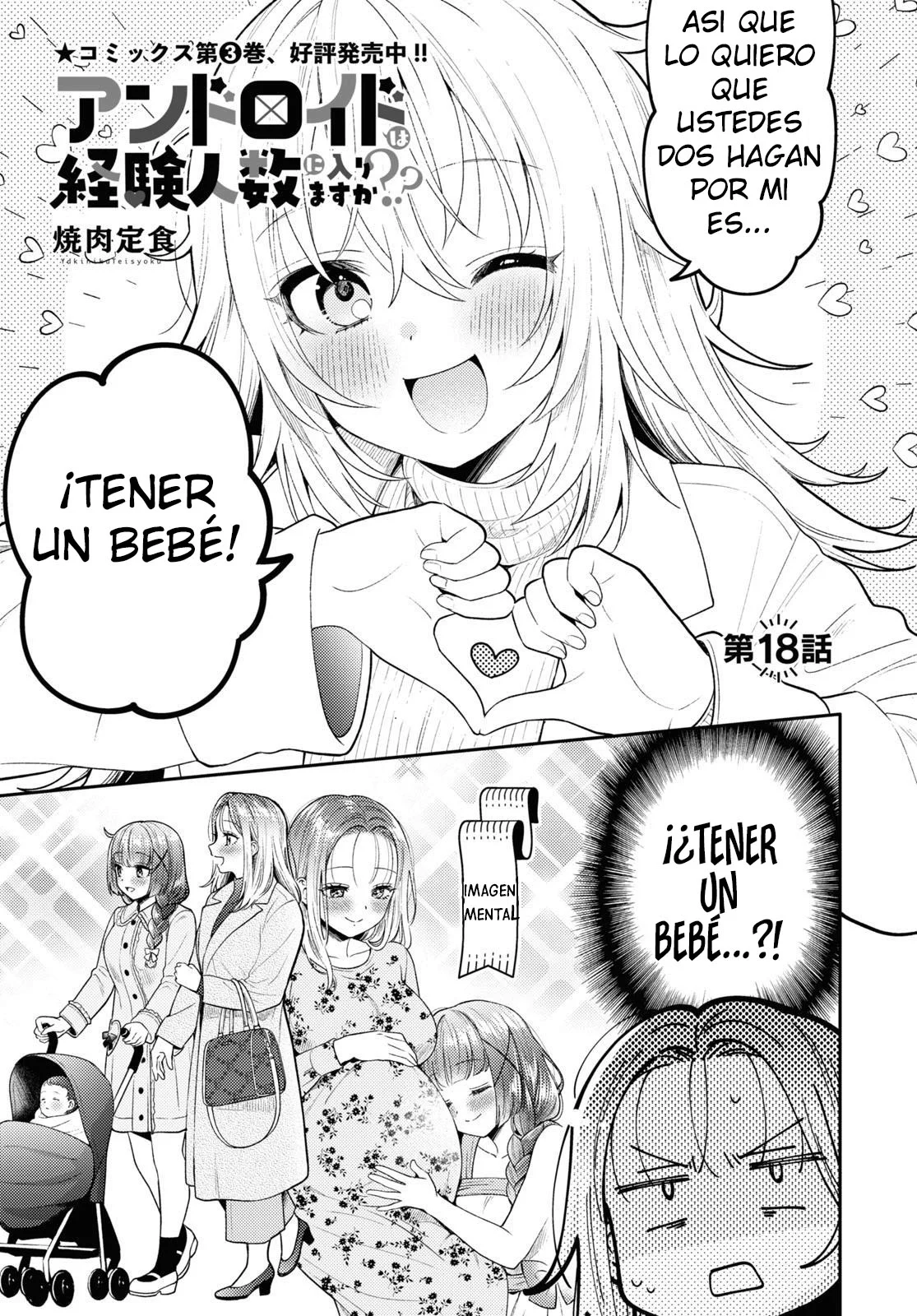 Android wa Keiken Ninzuu ni Hairimasu ka?? Capítulo 18 - Page 2