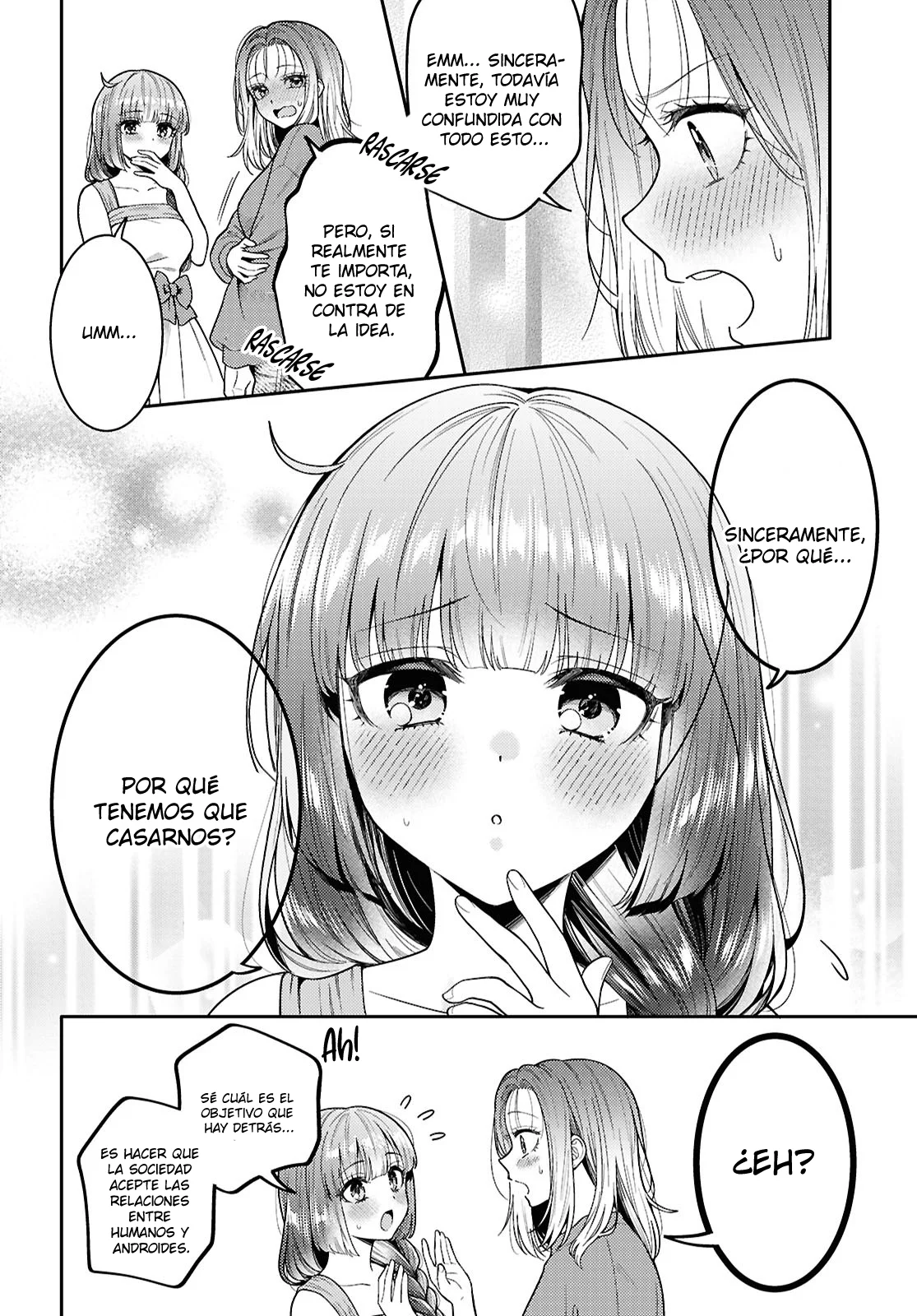 Android wa Keiken Ninzuu ni Hairimasu ka?? Capítulo 30 - Page 12