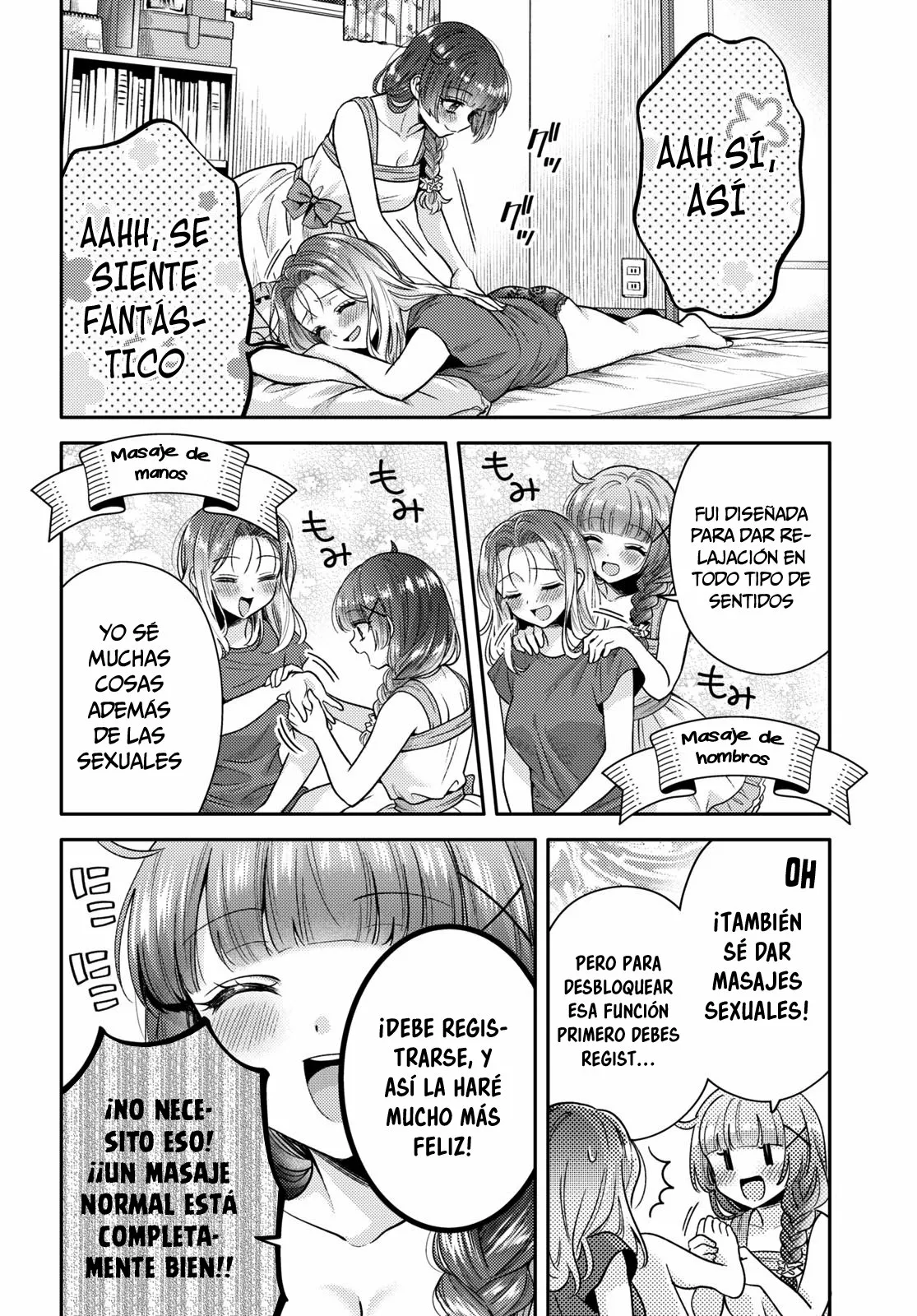 Android wa Keiken Ninzuu ni Hairimasu ka?? Capítulo 4 - Page 7