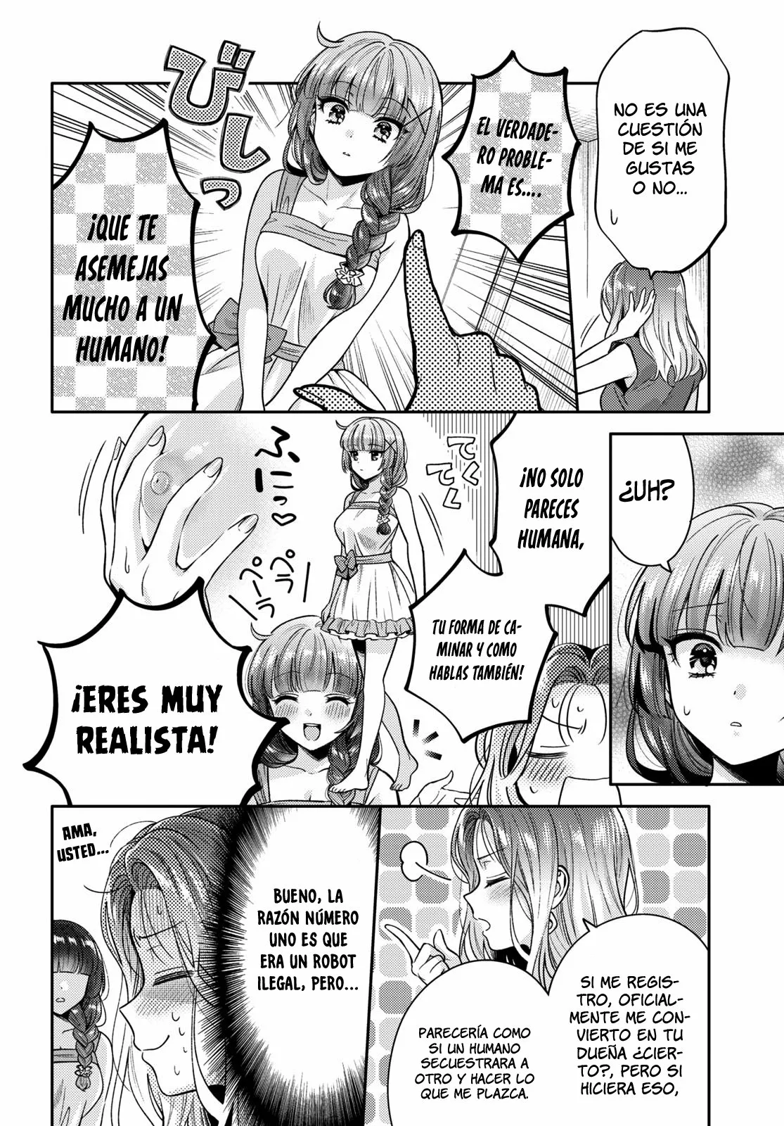 Android wa Keiken Ninzuu ni Hairimasu ka?? Capítulo 4 - Page 9