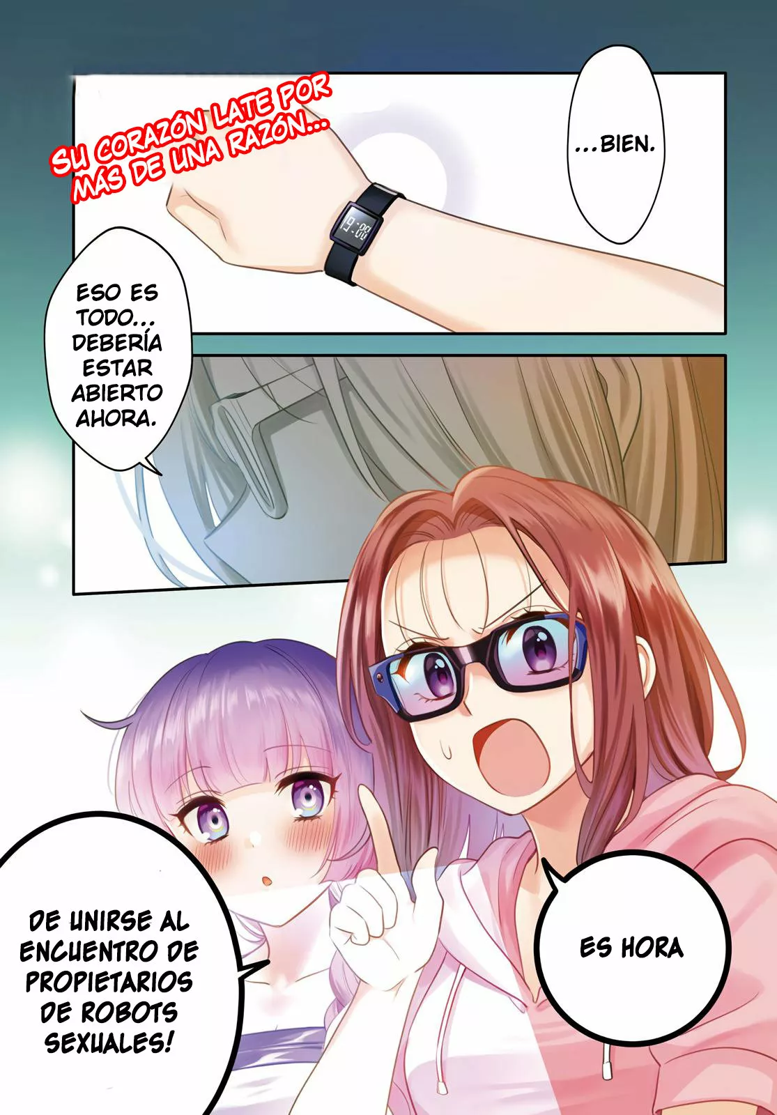 Android wa Keiken Ninzuu ni Hairimasu ka?? Capítulo 6 - Page 1