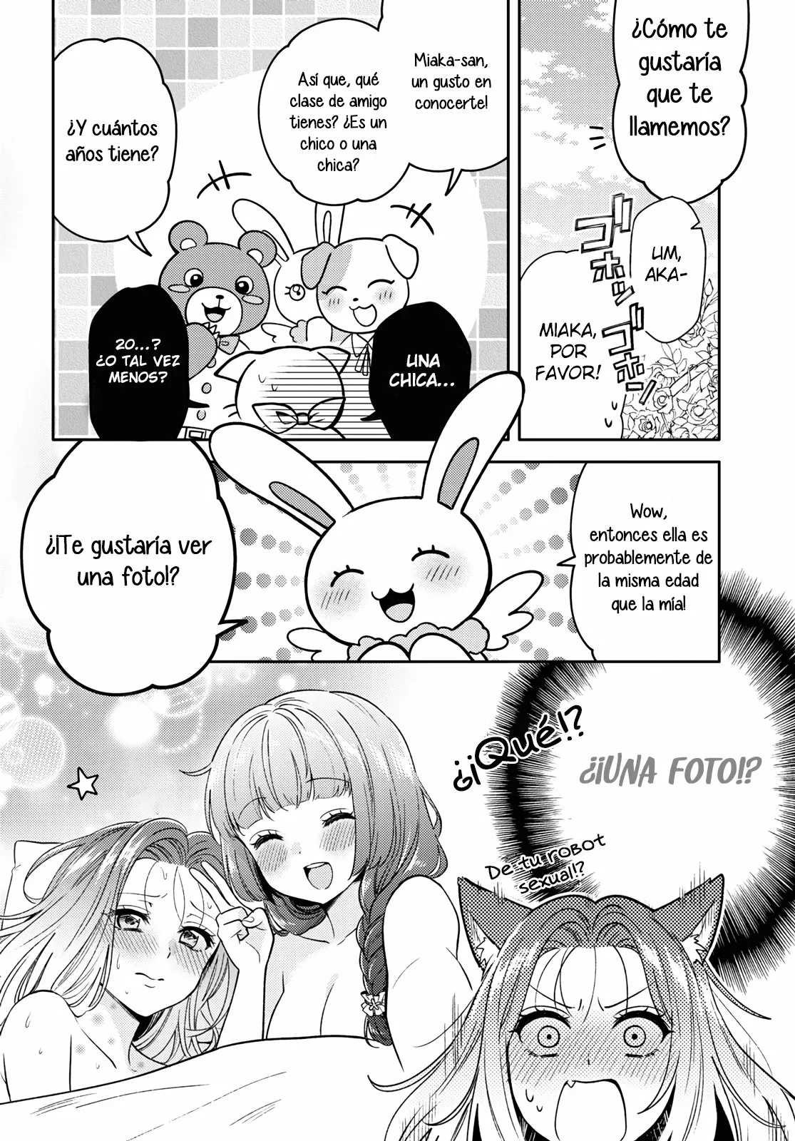 Android wa Keiken Ninzuu ni Hairimasu ka?? Capítulo 6 - Page 6