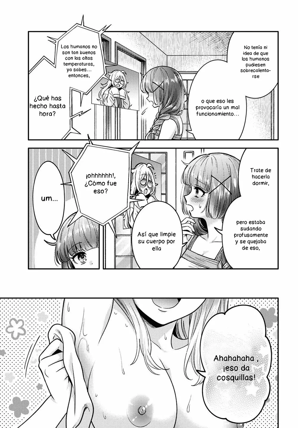 Android wa Keiken Ninzuu ni Hairimasu ka?? Capítulo 8 - Page 8