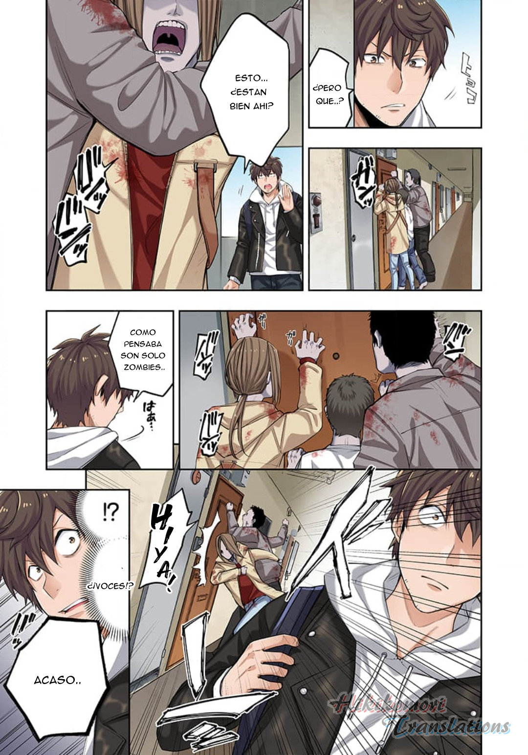 En un mundo infestado por zombies, soy el único que no soy atacado por ellos Capítulo 1 - Page 12