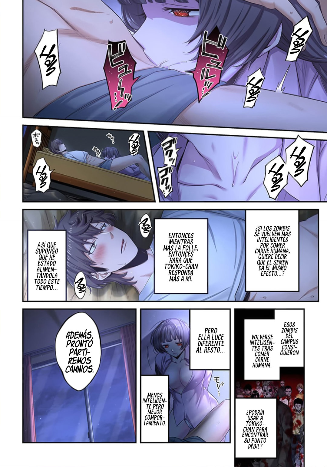 En un mundo infestado por zombies, soy el único que no soy atacado por ellos Capítulo 10 - Page 15