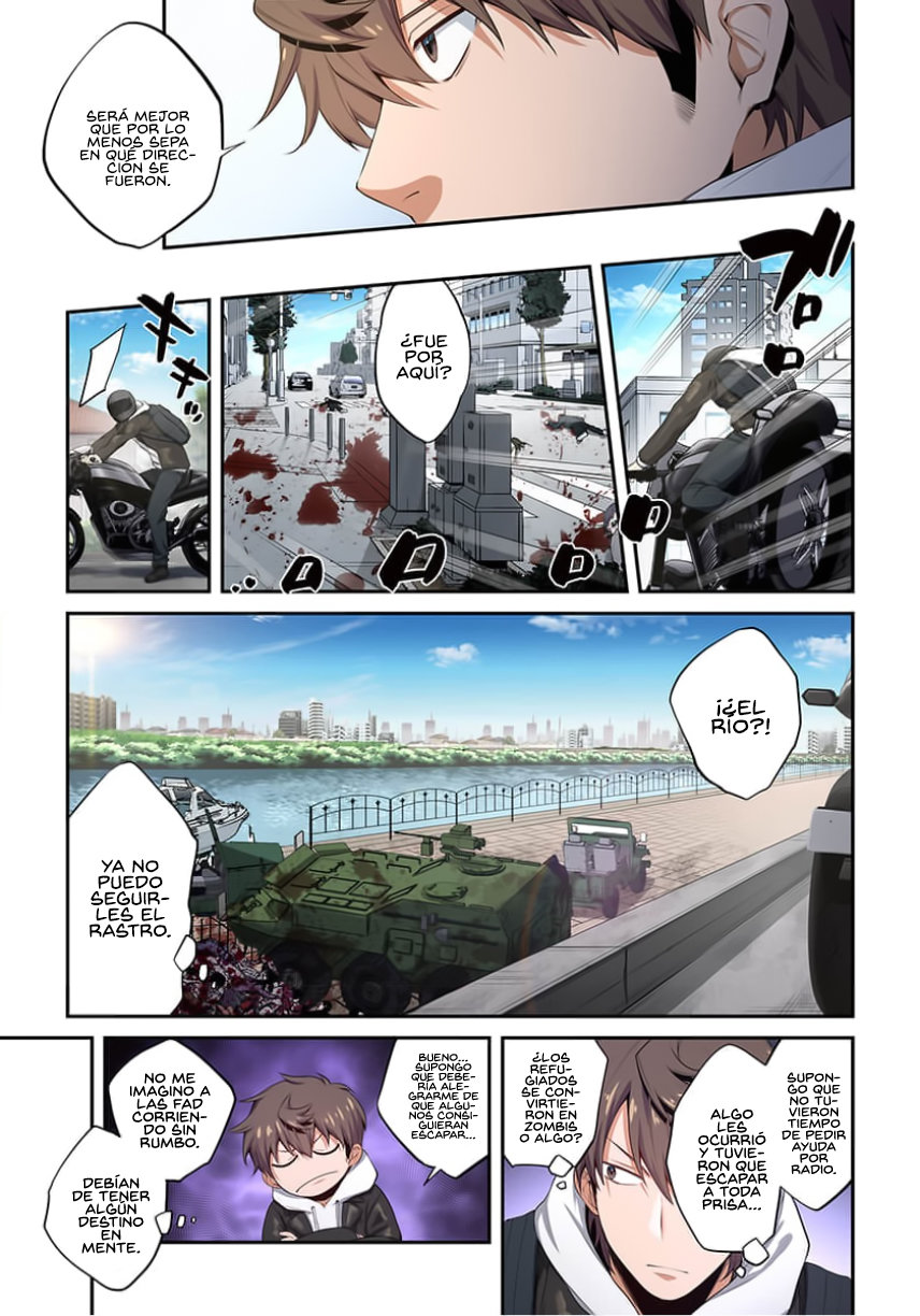 En un mundo infestado por zombies, soy el único que no soy atacado por ellos Capítulo 14 - Page 10