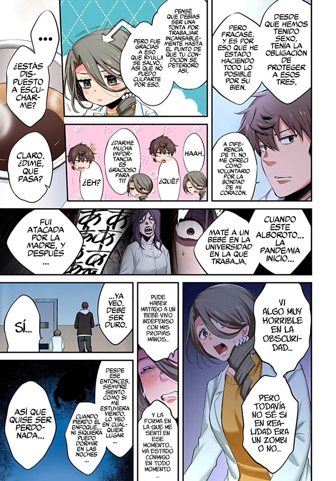 En un mundo infestado por zombies, soy el único que no soy atacado por ellos Capítulo 16 - Page 16