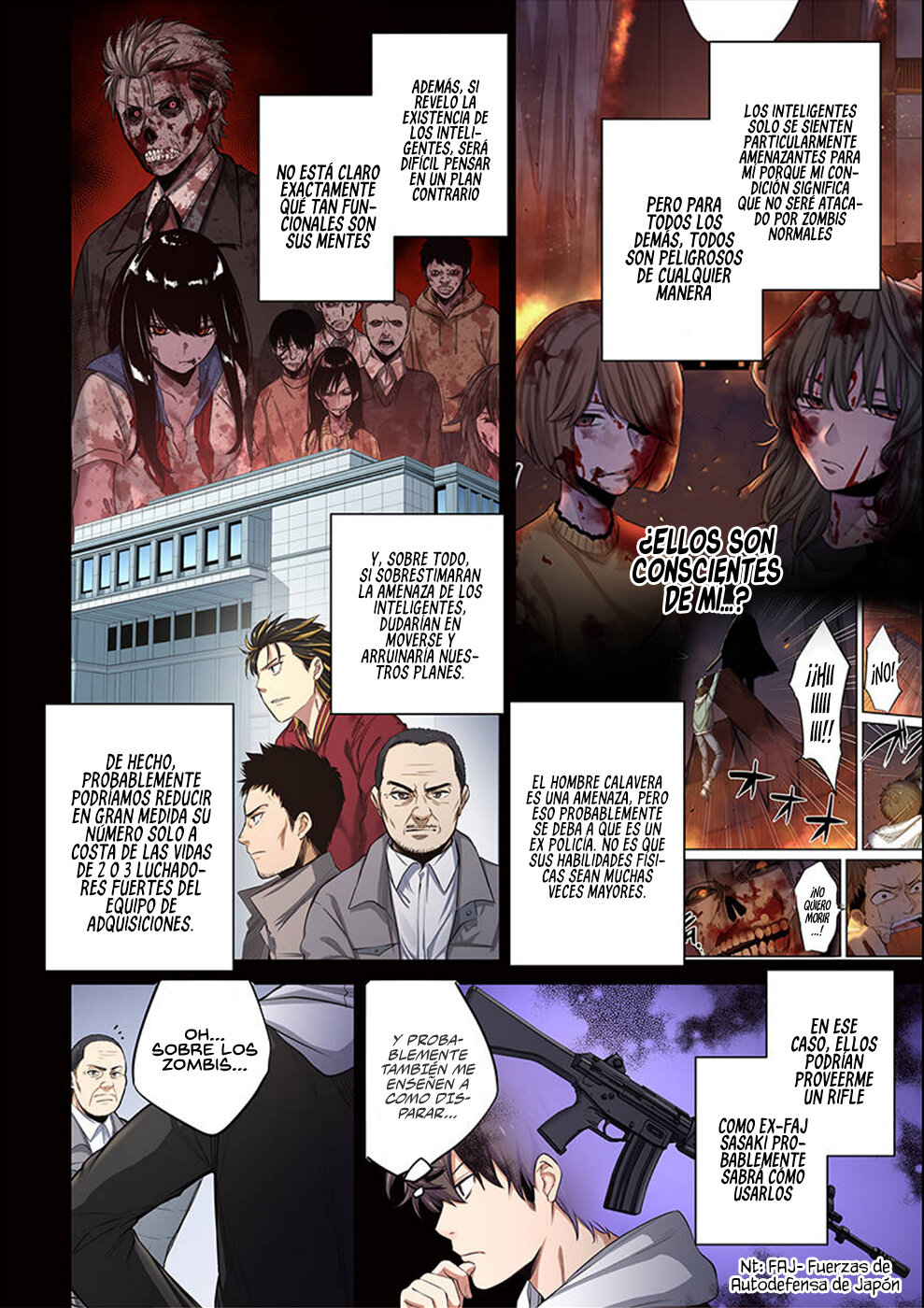 En un mundo infestado por zombies, soy el único que no soy atacado por ellos Capítulo 18 - Page 11