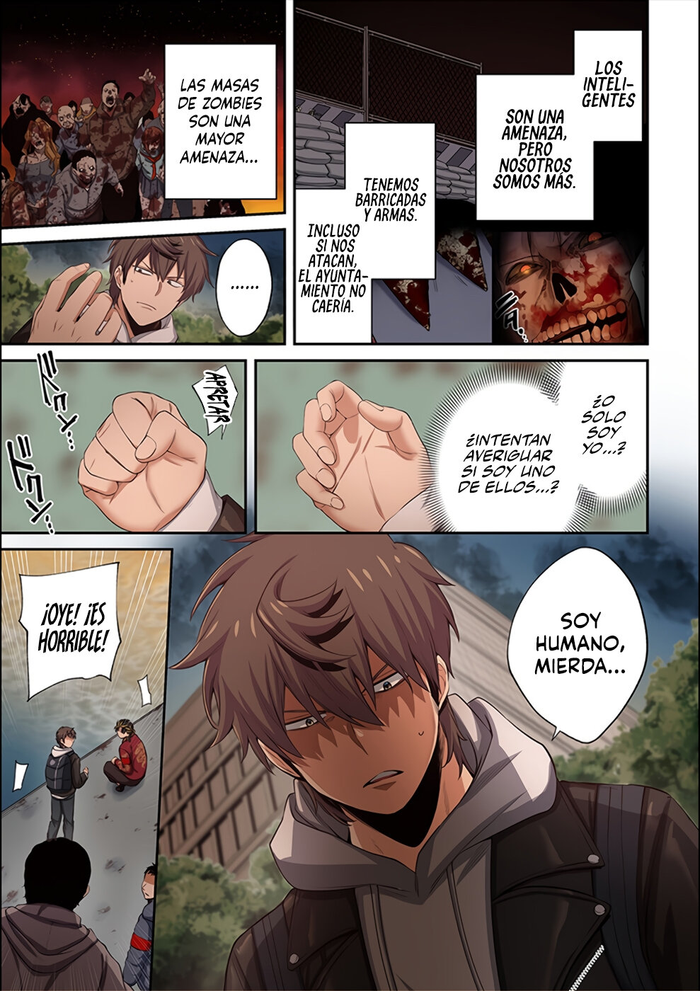 En un mundo infestado por zombies, soy el único que no soy atacado por ellos Capítulo 19 - Page 16