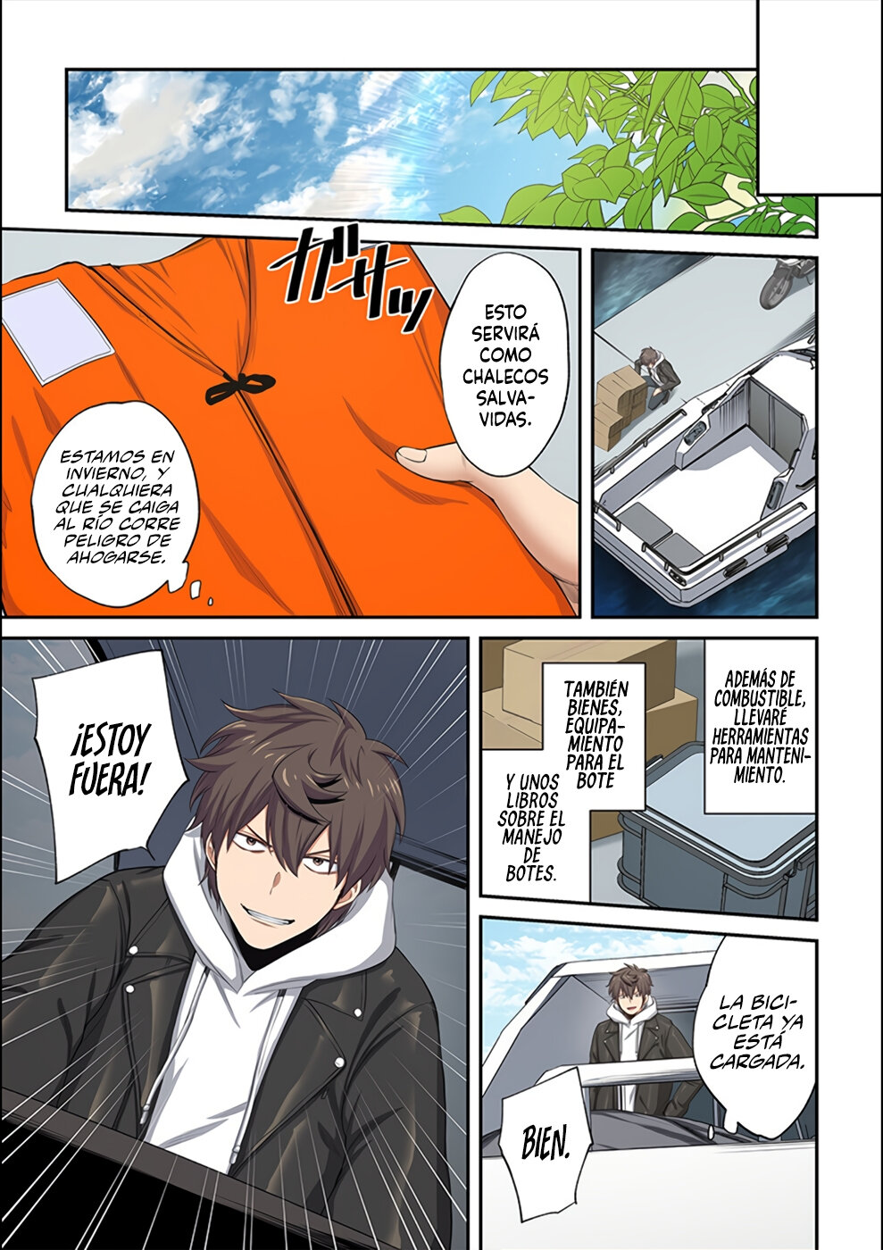 En un mundo infestado por zombies, soy el único que no soy atacado por ellos Capítulo 19 - Page 8