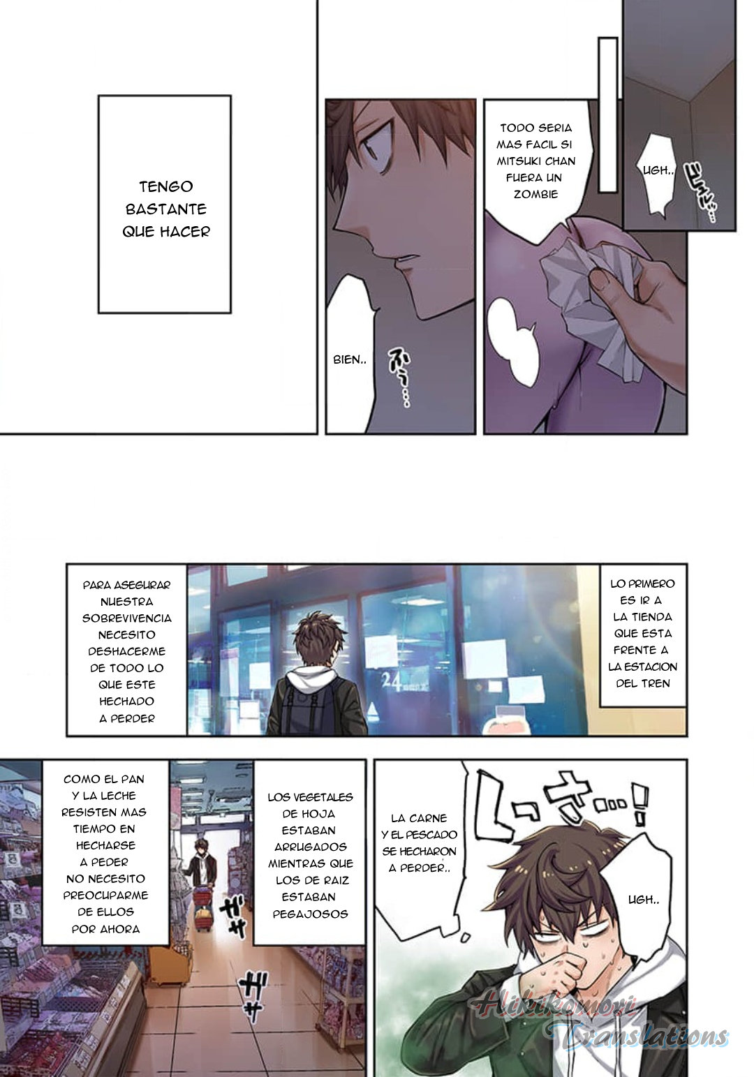 En un mundo infestado por zombies, soy el único que no soy atacado por ellos Capítulo 2 - Page 9