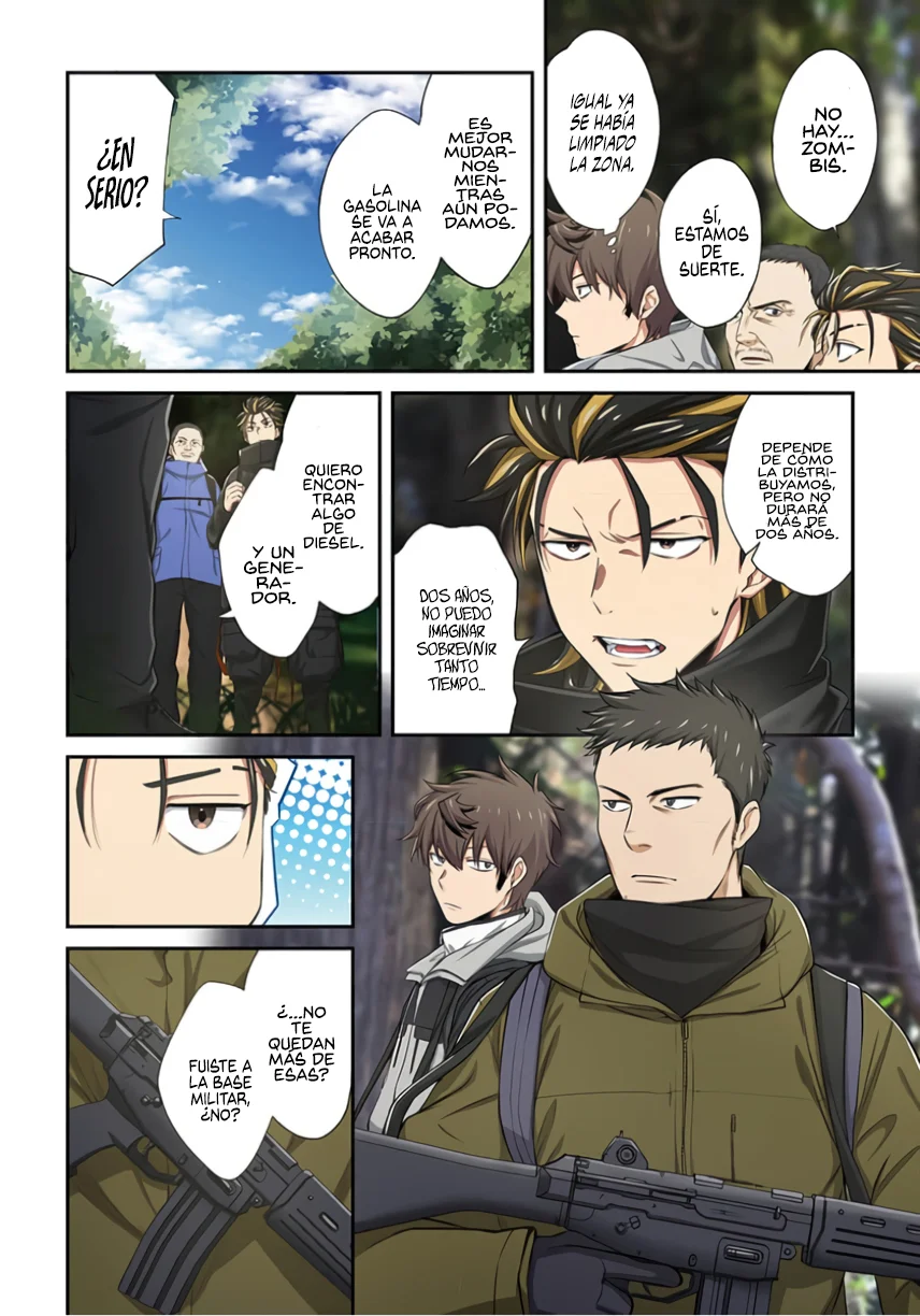 En un mundo infestado por zombies, soy el único que no soy atacado por ellos Capítulo 21 - Page 3
