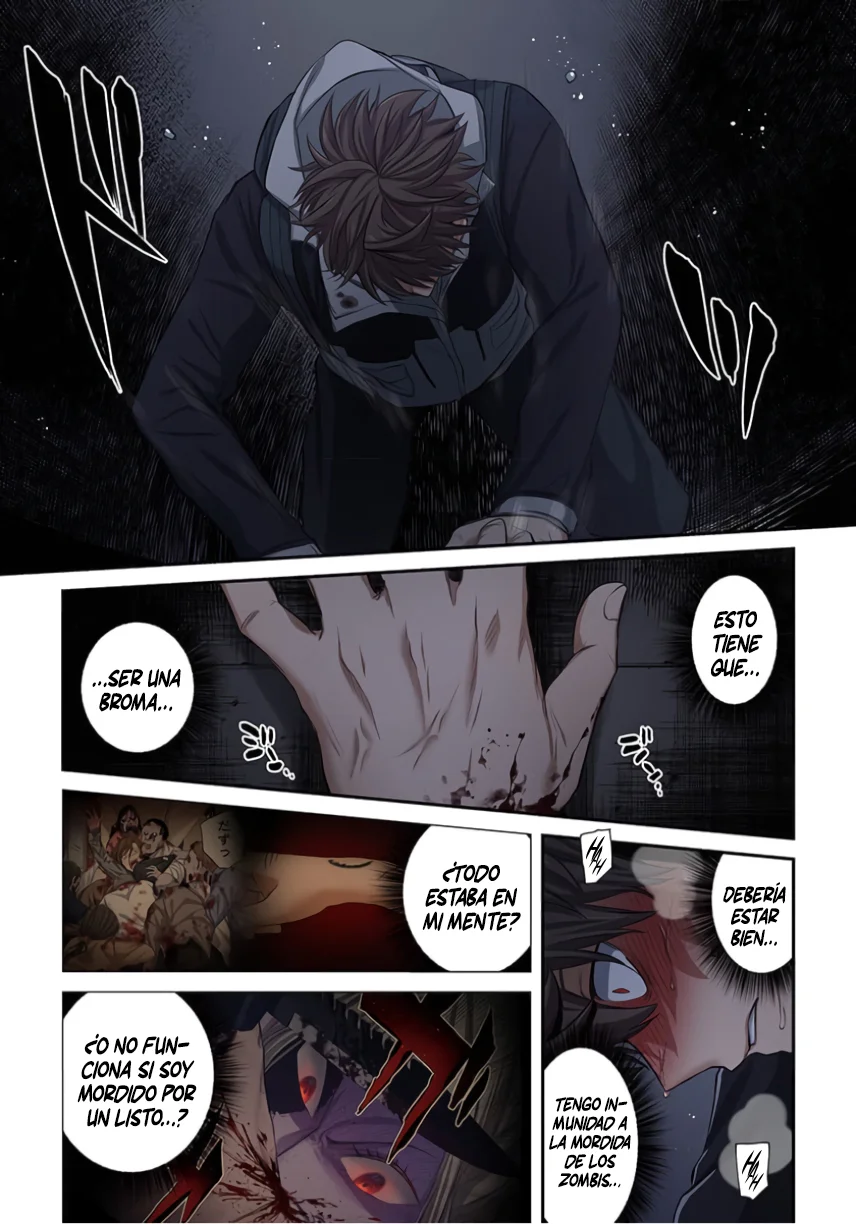 En un mundo infestado por zombies, soy el único que no soy atacado por ellos Capítulo 27 - Page 14