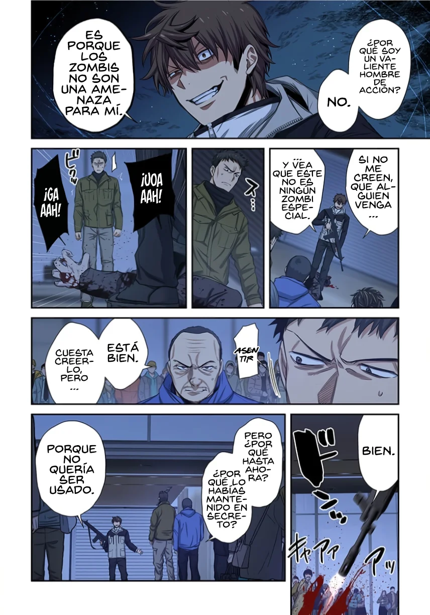 En un mundo infestado por zombies, soy el único que no soy atacado por ellos Capítulo 30 - Page 13