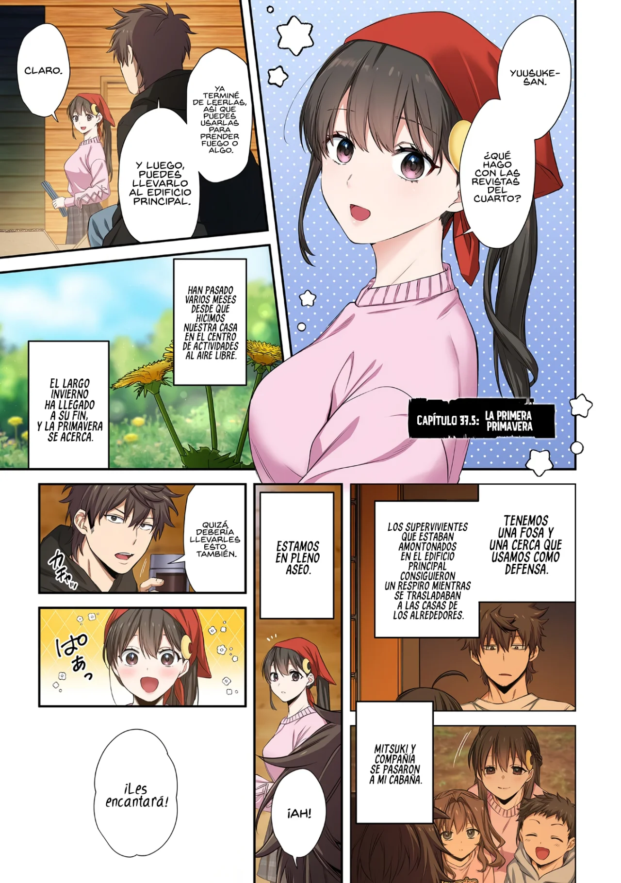 En un mundo infestado por zombies, soy el único que no soy atacado por ellos Capítulo 38.5 - Page 2