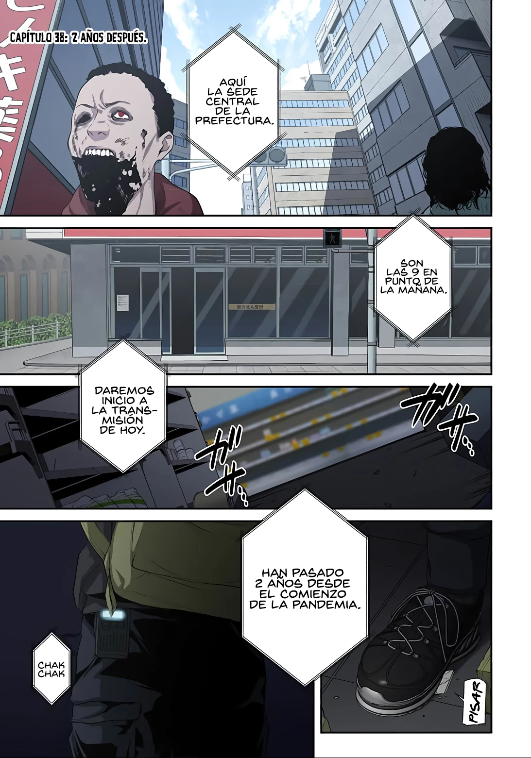 En un mundo infestado por zombies, soy el único que no soy atacado por ellos Capítulo 38 - Page 2