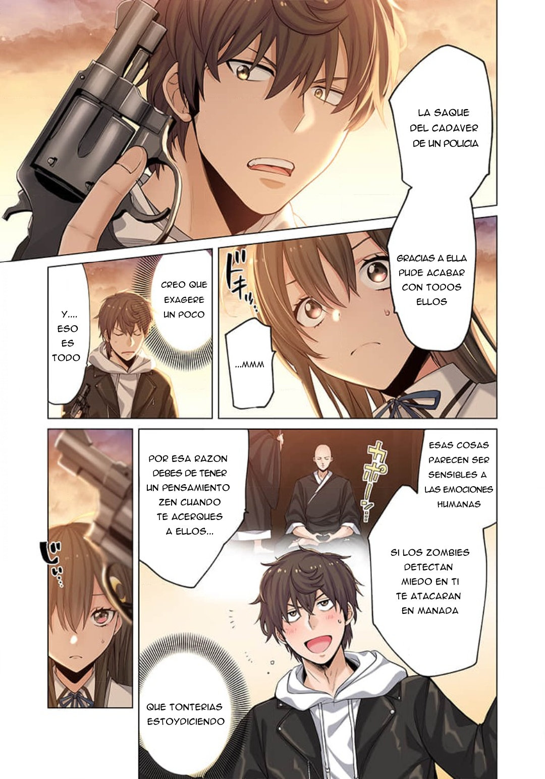 En un mundo infestado por zombies, soy el único que no soy atacado por ellos Capítulo 4 - Page 10