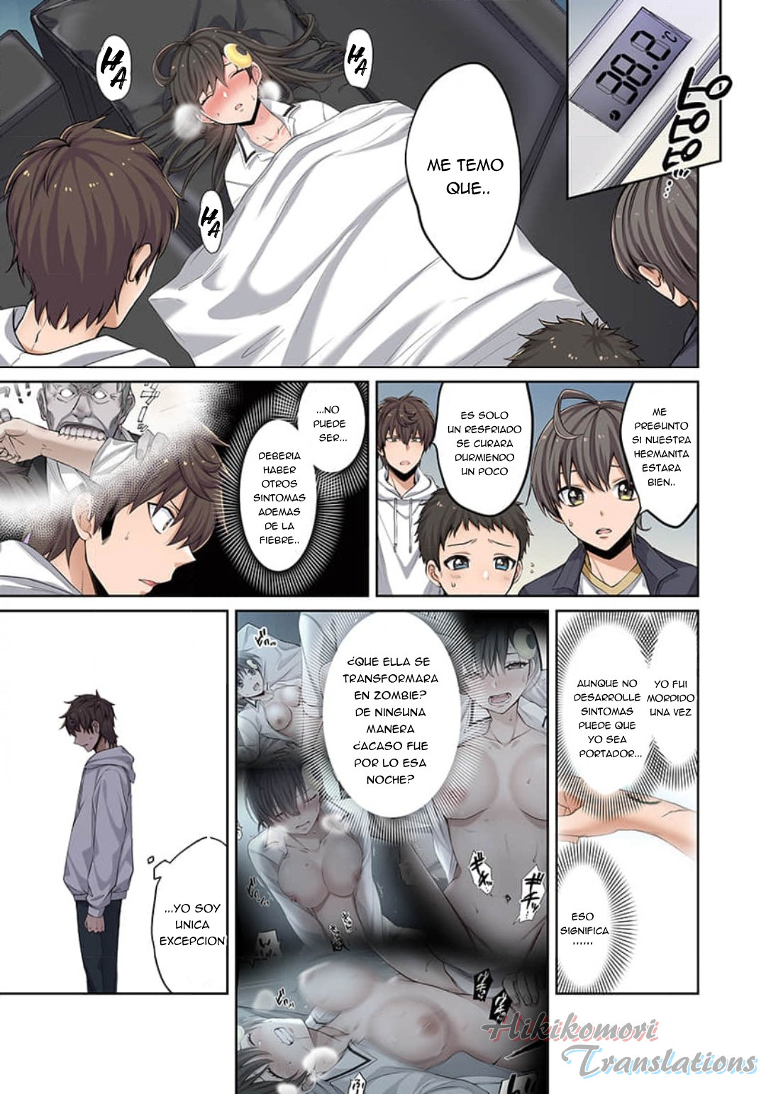 En un mundo infestado por zombies, soy el único que no soy atacado por ellos Capítulo 5 - Page 14