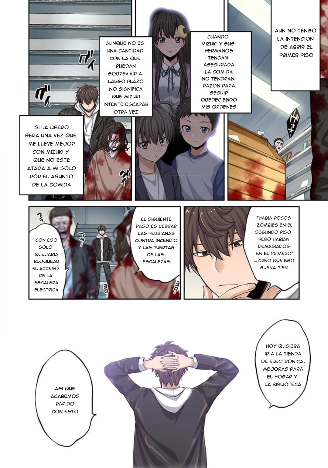 En un mundo infestado por zombies, soy el único que no soy atacado por ellos Capítulo 5 - Page 9