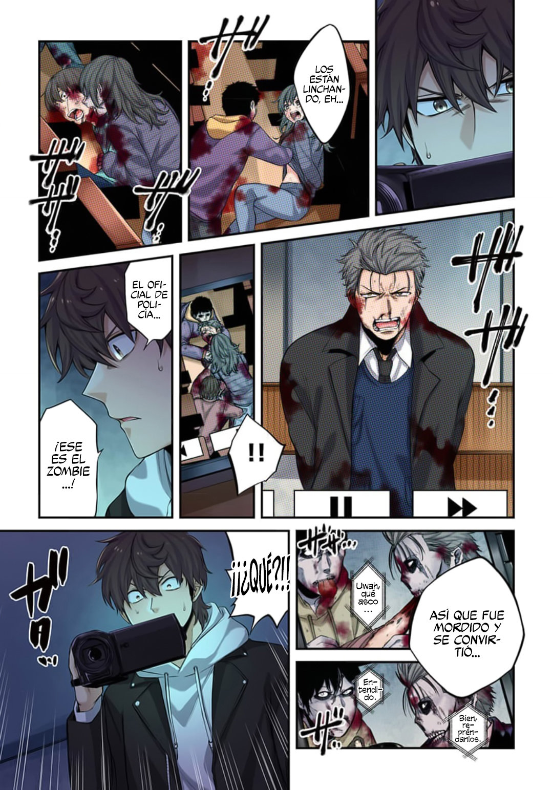 En un mundo infestado por zombies, soy el único que no soy atacado por ellos Capítulo 7 - Page 12