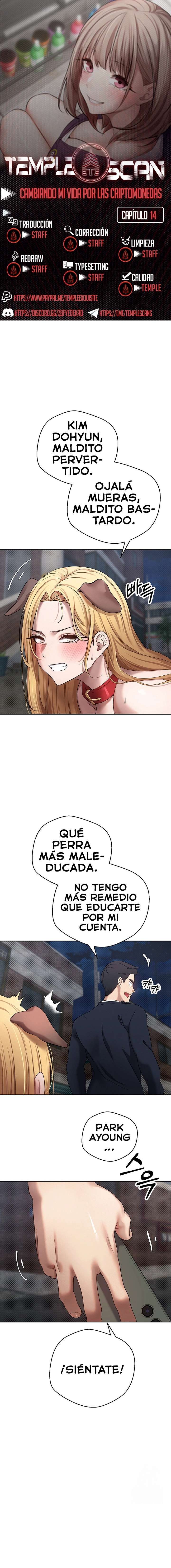 ¡Subí como la espuma en el mundo de las criptomonedas! Capítulo 14 - Page 1