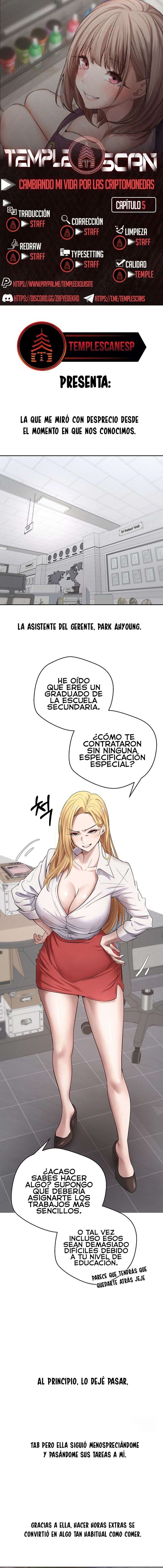 ¡Subí como la espuma en el mundo de las criptomonedas! Capítulo 5 - Page 1