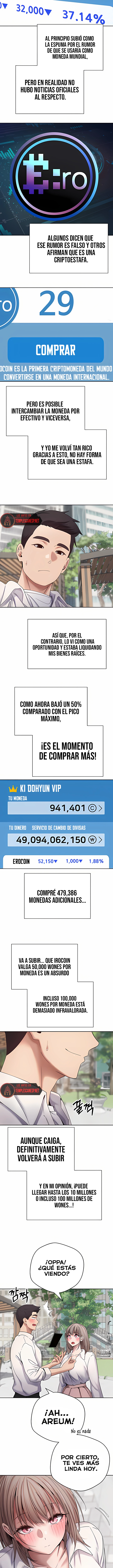 ¡Subí como la espuma en el mundo de las criptomonedas! Capítulo 58 - Page 2