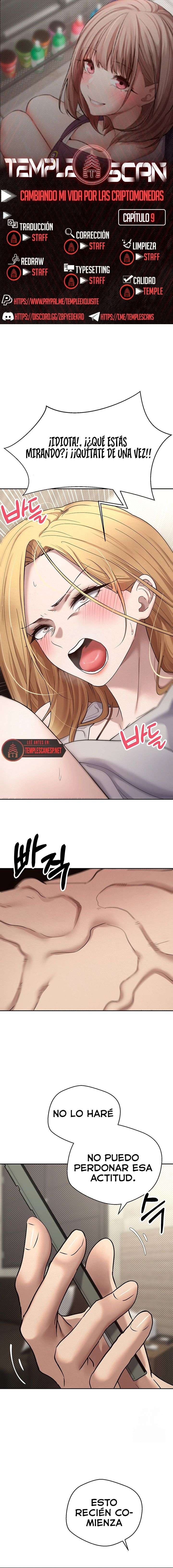 ¡Subí como la espuma en el mundo de las criptomonedas! Capítulo 9 - Page 1