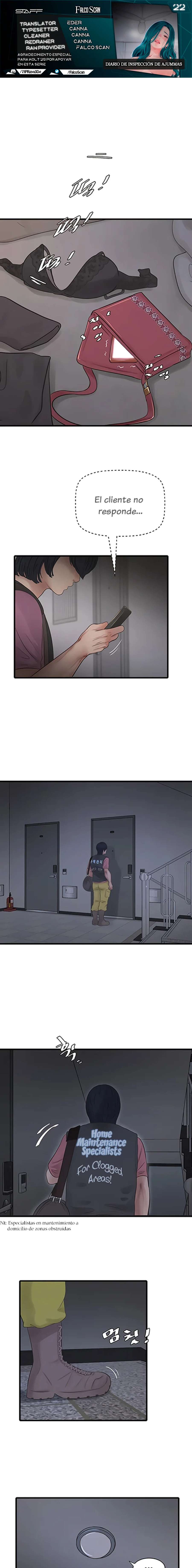 Diario de inspección de ajummas Capítulo 23 - Page 1