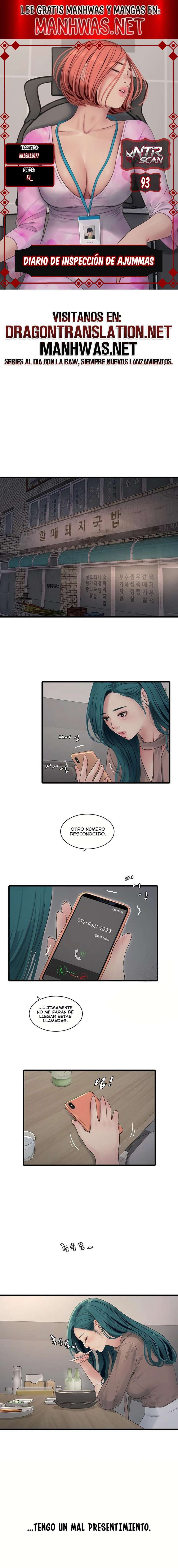 Diario de inspección de ajummas Capítulo 93 - Page 1