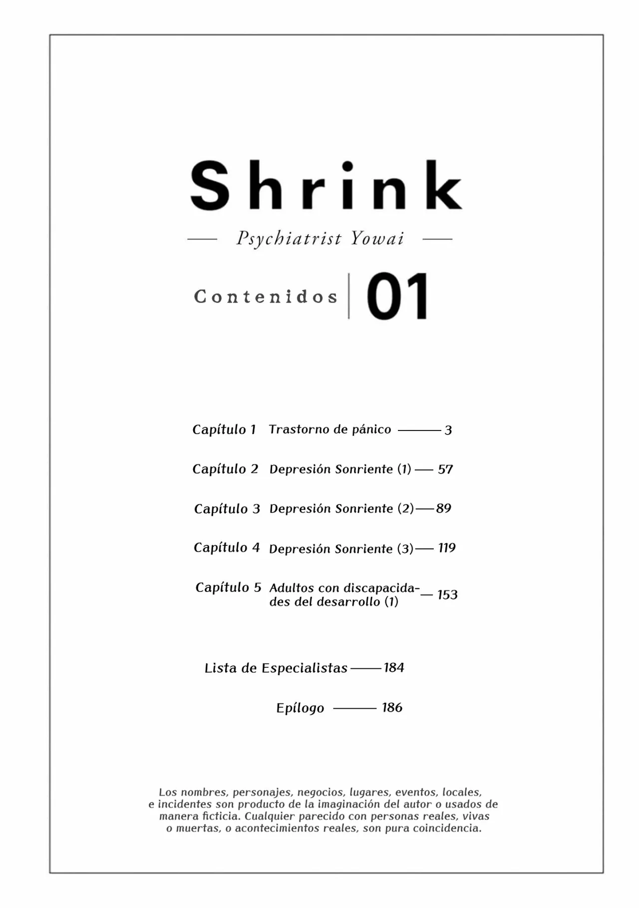 Shrink: Seishinkai Yowai Capítulo 1 - Page 2