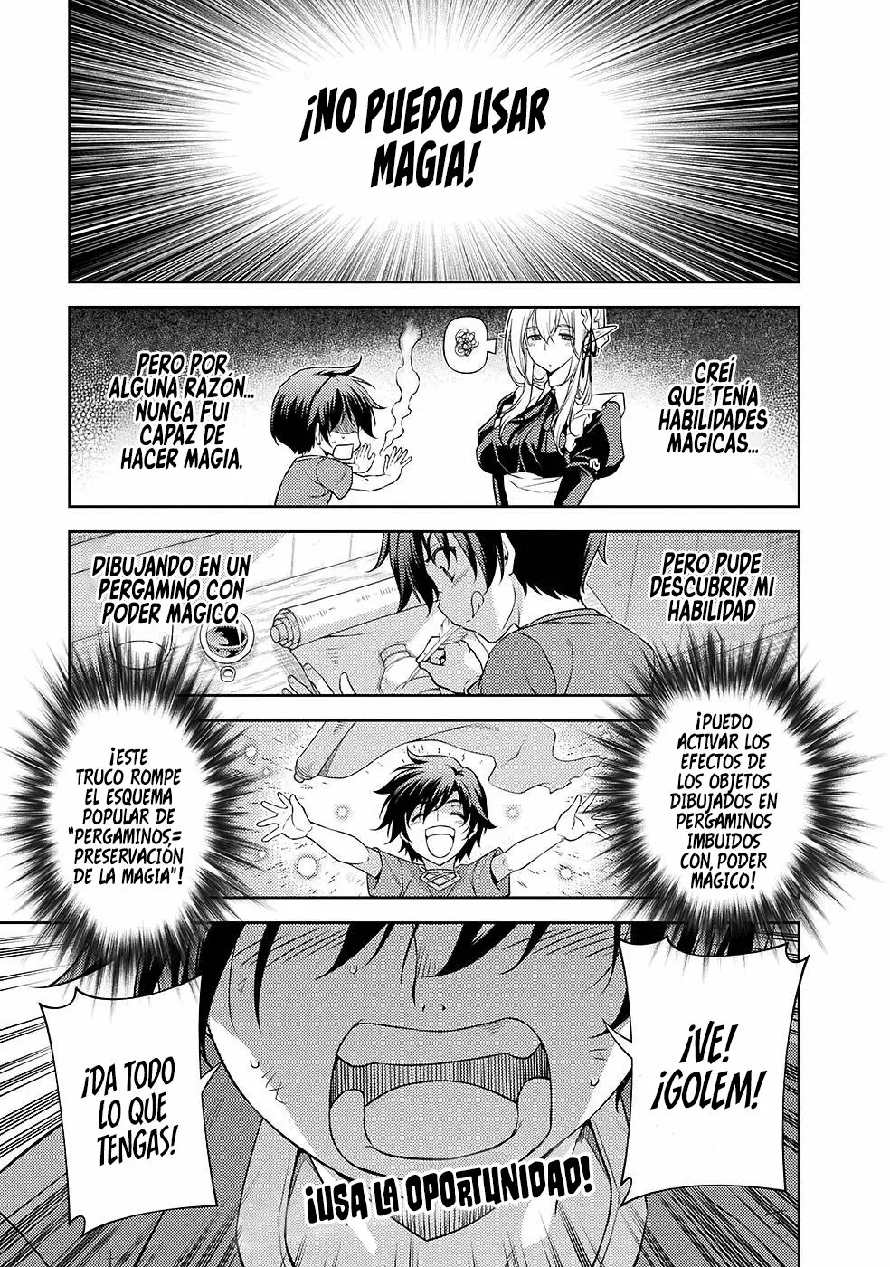 Drawing: Saikyou Mangaka wa Oekaki Skill de Isekai Musou Suru! Capítulo 9 - Page 3