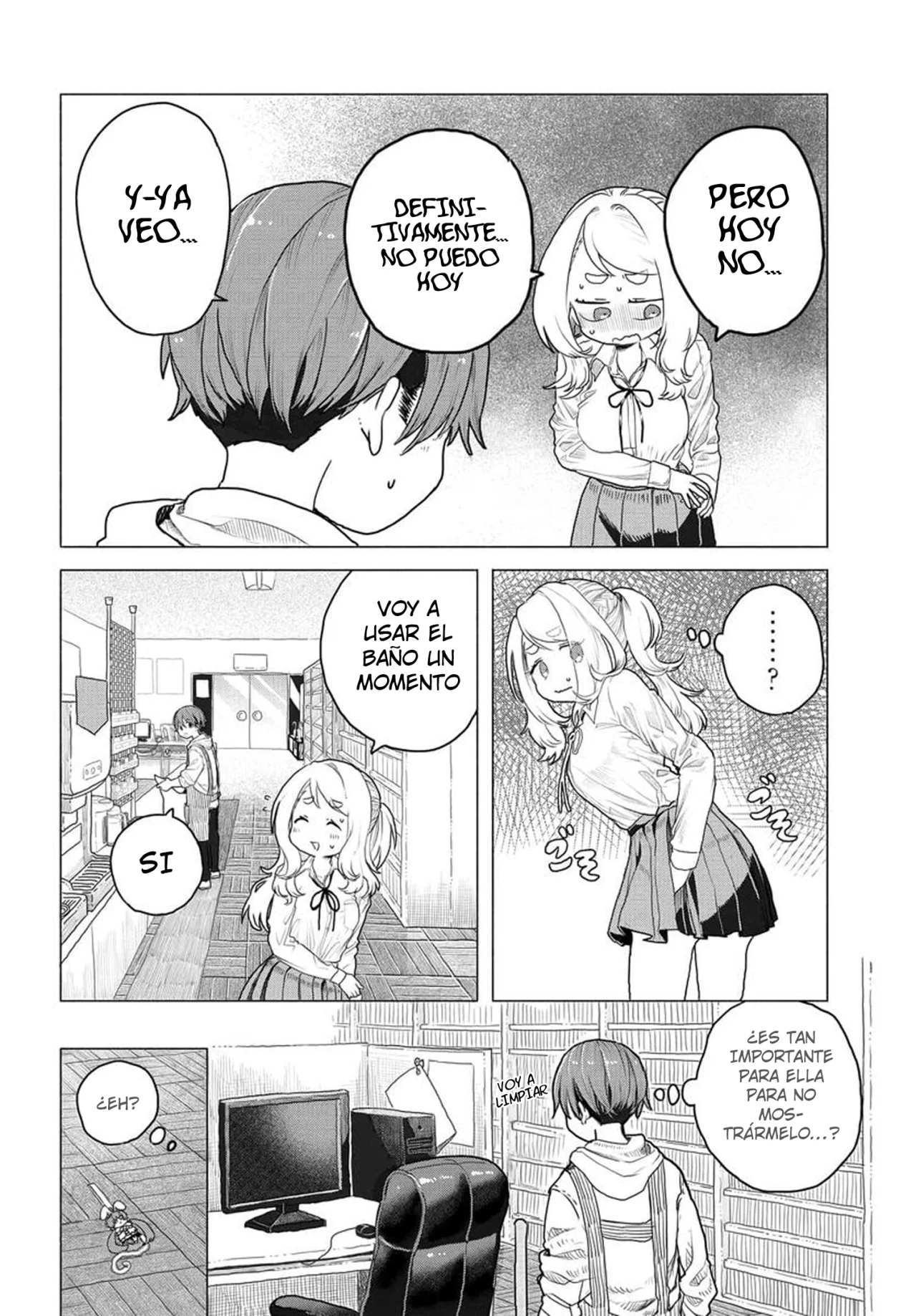 Una clienta habitual quiere divertirse Capítulo 10 - Page 7