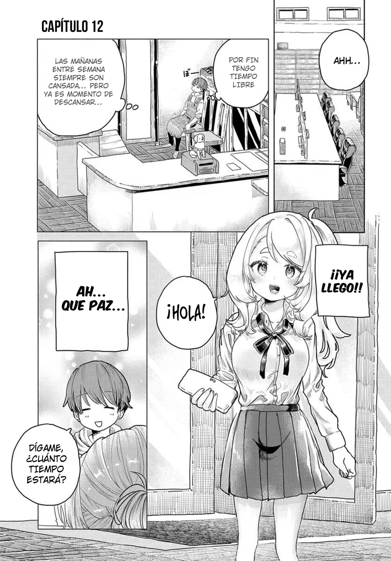 Una clienta habitual quiere divertirse Capítulo 12 - Page 3