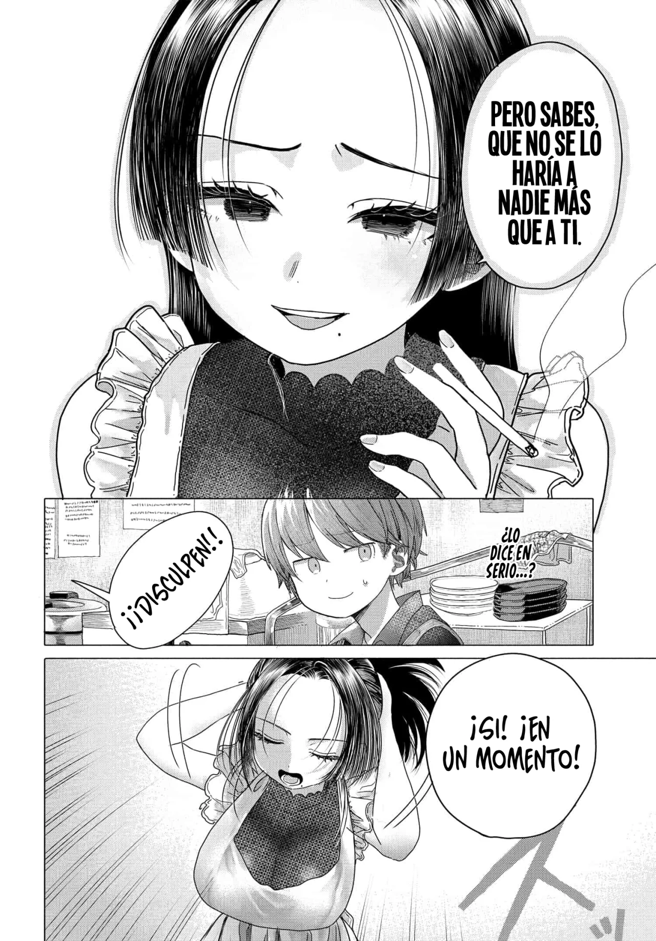 Una clienta habitual quiere divertirse Capítulo 27.2 - Page 8