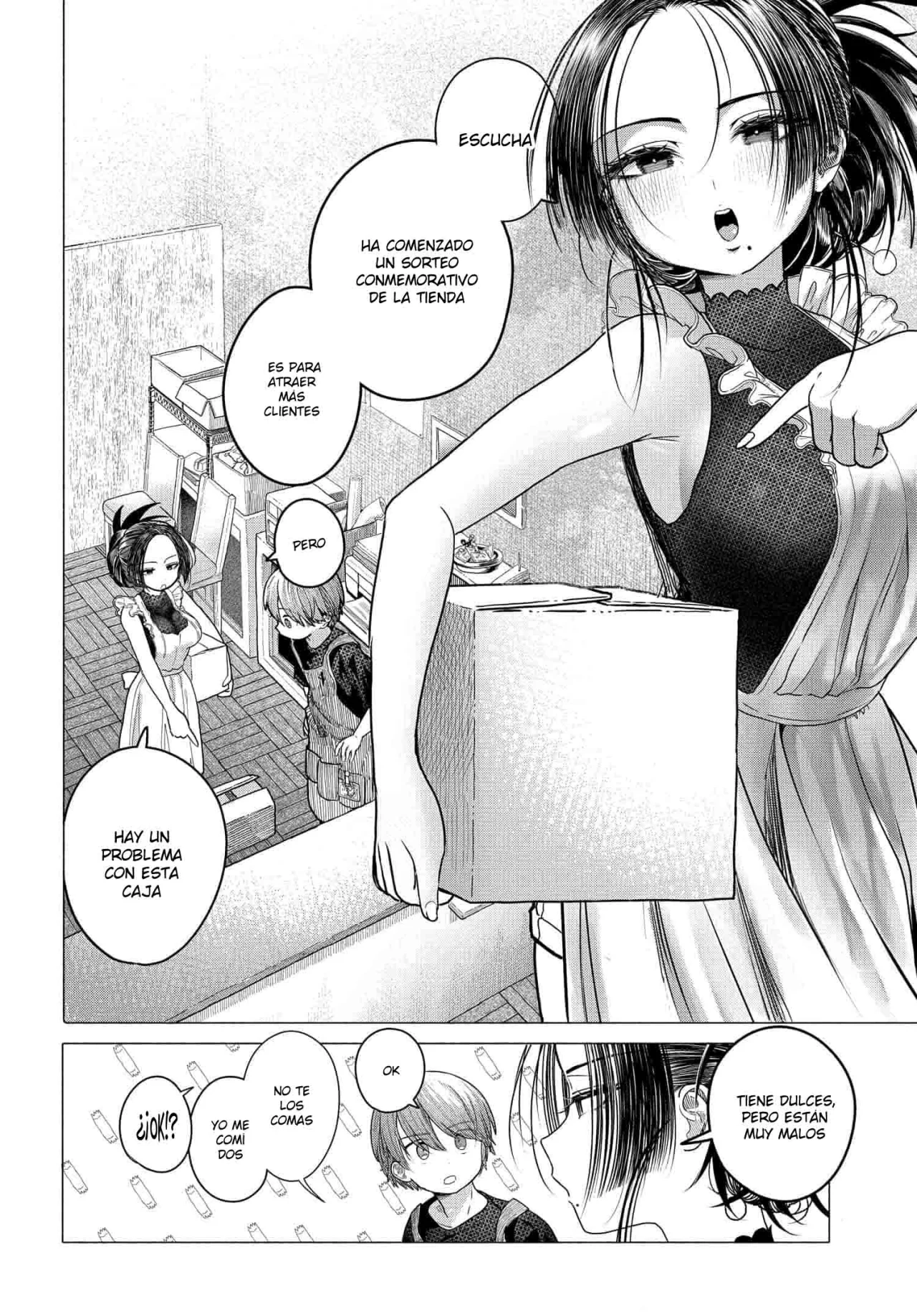 Una clienta habitual quiere divertirse Capítulo 32.2 - Page 4