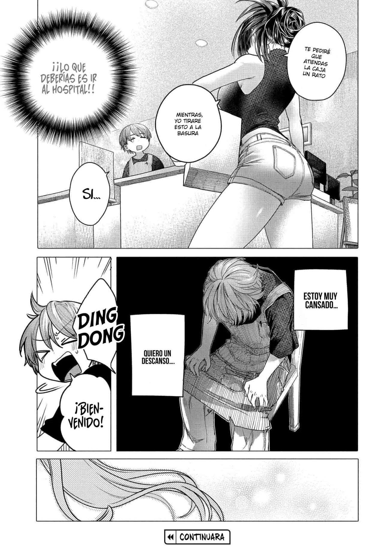 Una clienta habitual quiere divertirse Capítulo 32.2 - Page 5