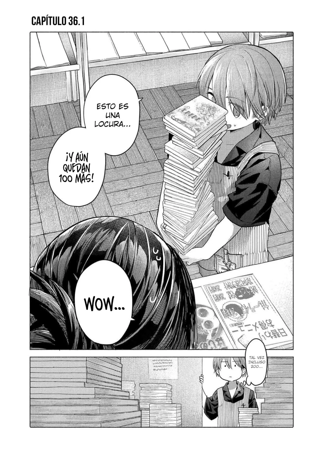 Una clienta habitual quiere divertirse Capítulo 36.1 - Page 2