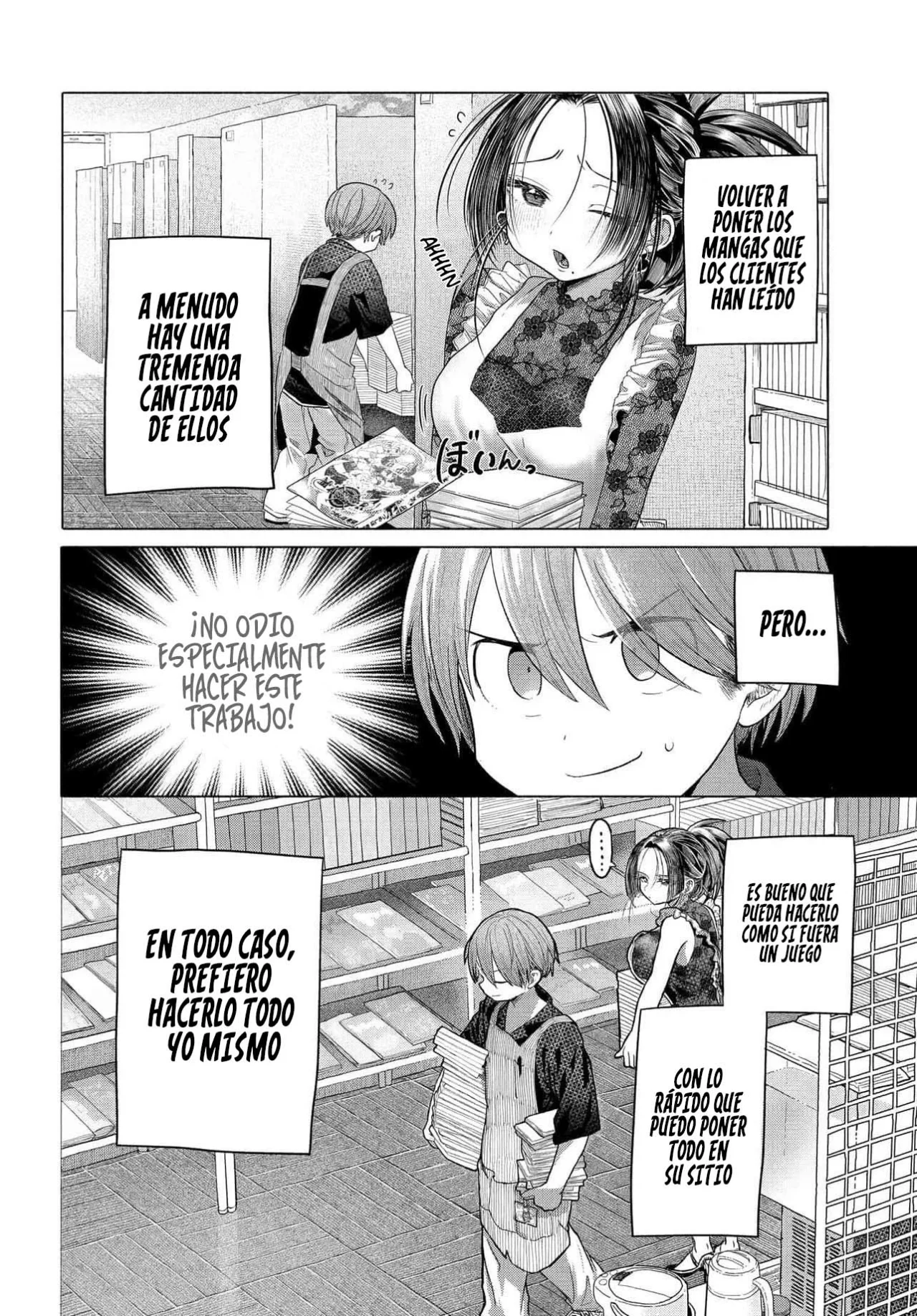 Una clienta habitual quiere divertirse Capítulo 36.1 - Page 3