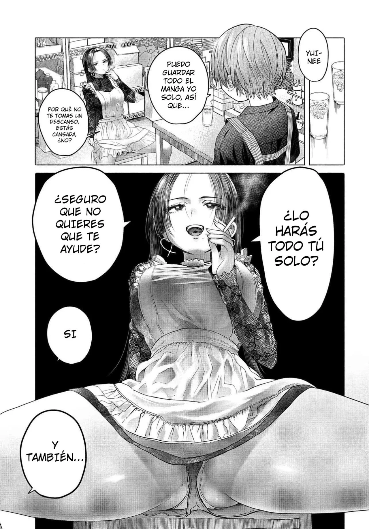 Una clienta habitual quiere divertirse Capítulo 36.1 - Page 4