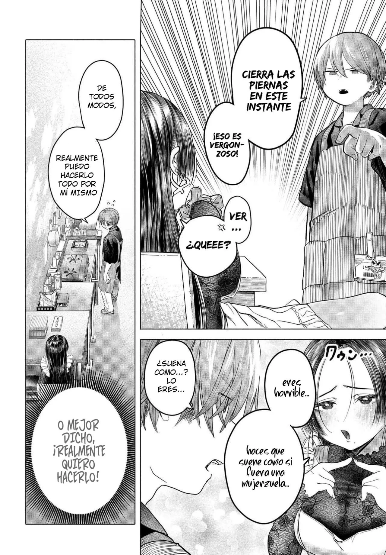 Una clienta habitual quiere divertirse Capítulo 36.1 - Page 5