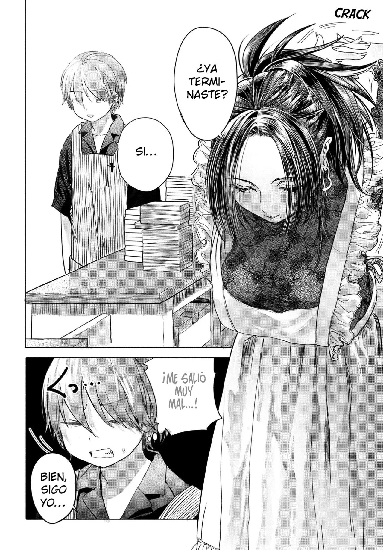 Una clienta habitual quiere divertirse Capítulo 36.2 - Page 3