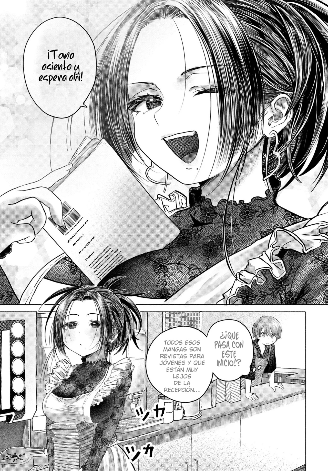 Una clienta habitual quiere divertirse Capítulo 36.2 - Page 4